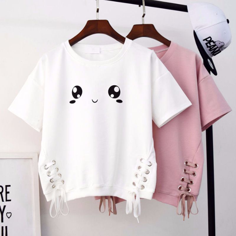 Korean style t shirt for women Clearance