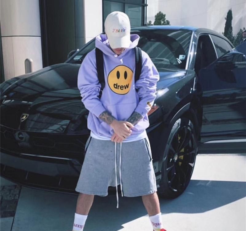 Viola Justin Bieber Drew House Con Cappuccio Donne Degli Uomini Di Alta  Qualità Faccia Moda Felpe Con Cappuccio Pullover Inverno Da 79,52 € |  DHgate Italy