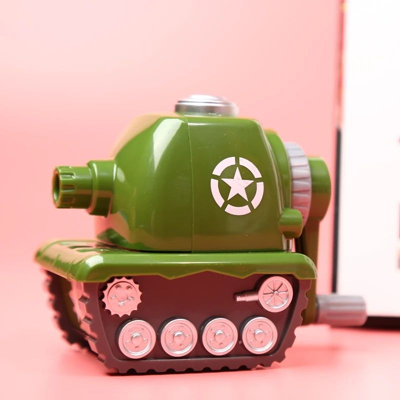 ARMY TANK BRONZE PENCIL SHARPENER NEW