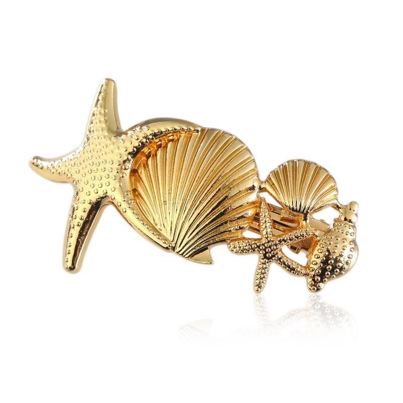 Starfish da cor do ouro