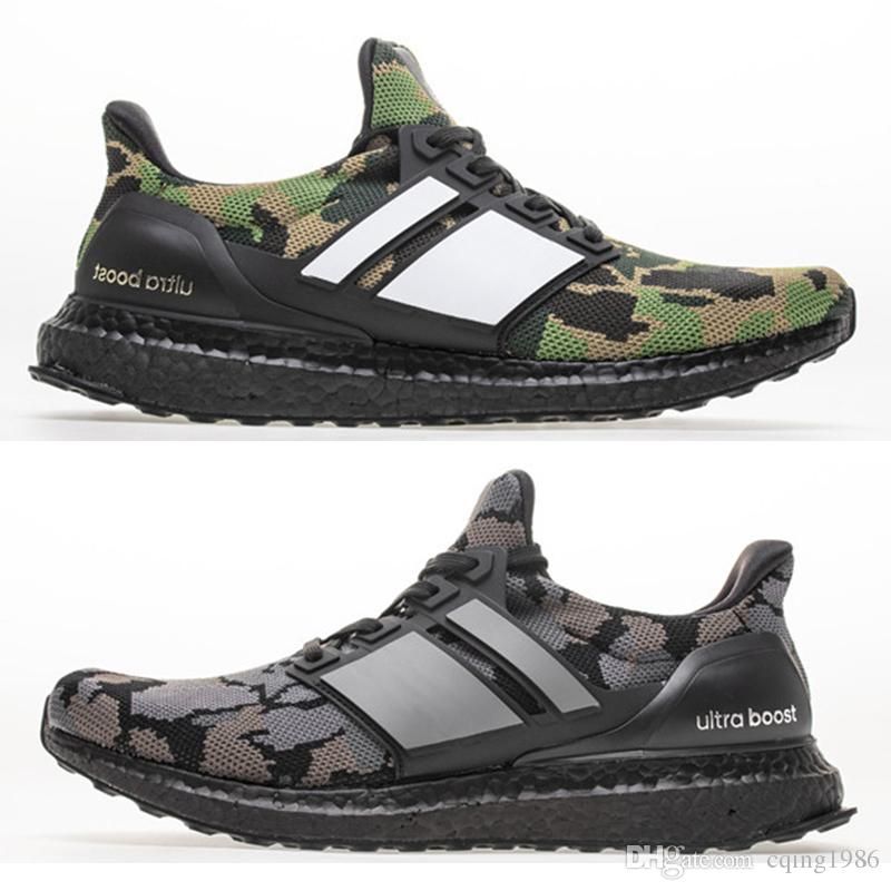 High Quality Ape Ultra Boost Camo Geen 