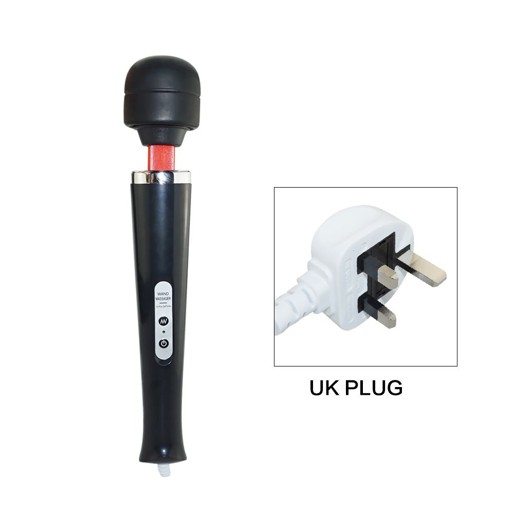 Black UK Plug