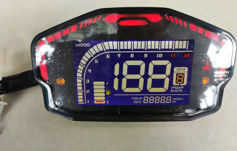 Pantalla Led Del Velocímetro Del Odómetro De La Pantalla Led Del Velocímetro Del Odómetro De La