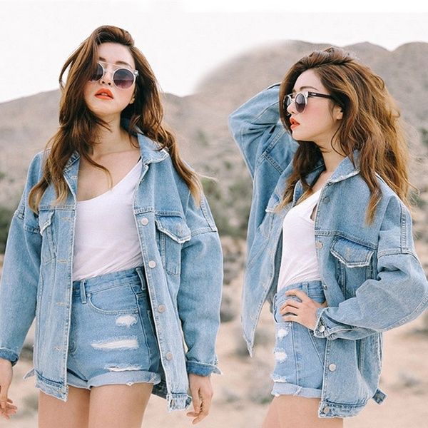 denim retro outfit