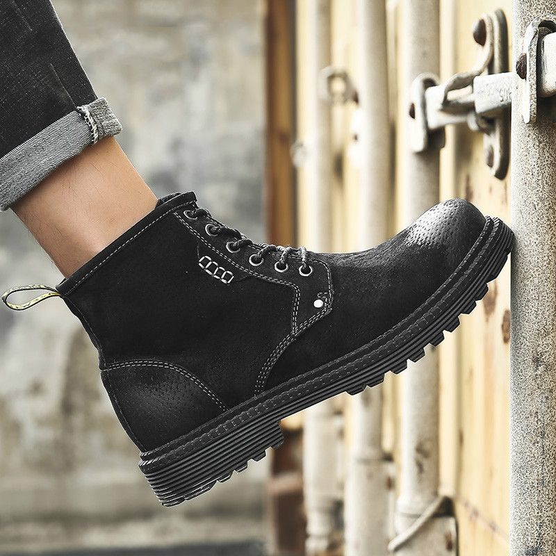 Botas masculinas negras Clearance