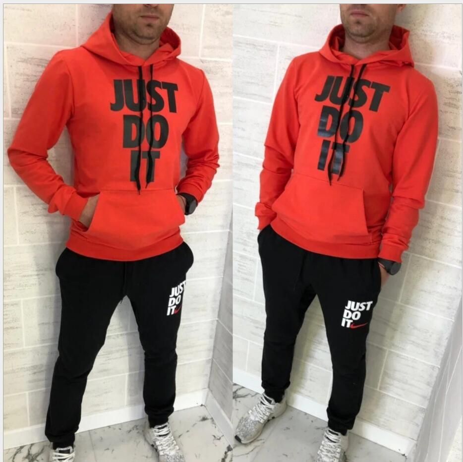 polo hoodie and jogger set
