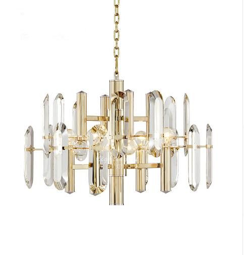 7 Heads Pendant Light Gold Chandeliers Postmodern Ceiling 7 Heads Pendant Light Gold Chandeliers Postmodern Ceiling
