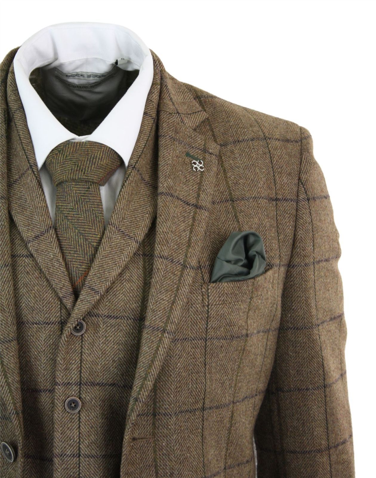 Acquistare Moda Uomo Abiti Tweed Marrone Chiaro Abito 3 Pezzi Di Lana Peaky  Blinders Blu Scuro Abiti Uomo Groomsmen Abiti Da Sposa Abito Su Misura  Economico | Consegna Veloce E Qualità | DHgate Italy