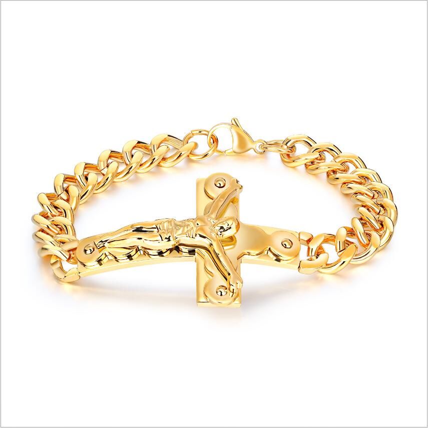 jesus bracelet gold