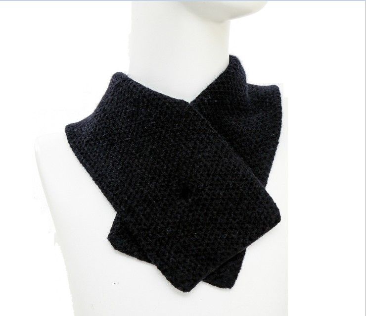 Luxury- Pequeño confección de bufandas invierno decoración mujer estilo muchacha encantadora con la