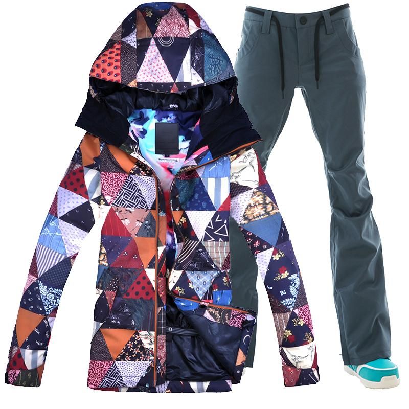Acquista Vestito Da Sci Donna Giacca Invernale Con Pantaloni Snowboard  Abiti Giacca Da Snowboard E Pantaloni Da Sci Vestito Da Sci Femmina A  226,68 € Dal Messi666 | It.DHgate.Com
