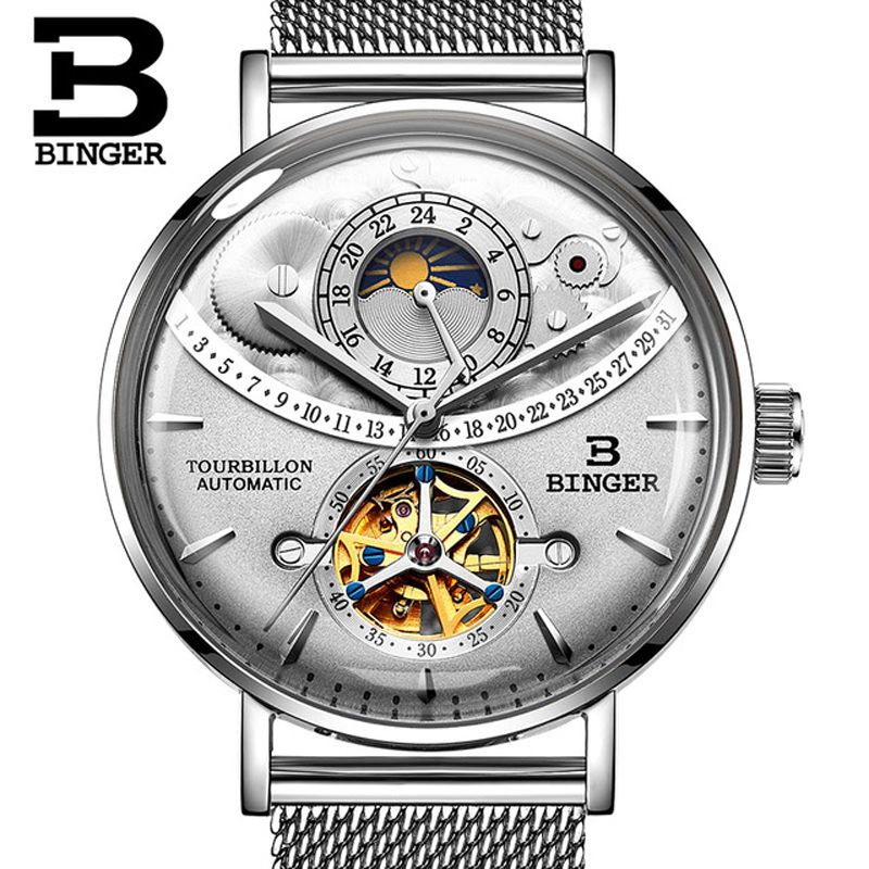 Zwitserland Horloge Mannen Skeleton Mechanische Heren Horloges Fashion Merk Sapphire Waterdicht From Winwin2013, $146.94 | DHgate.Com