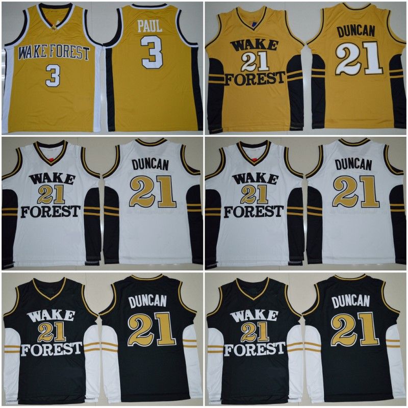 tim duncan wake forest jersey