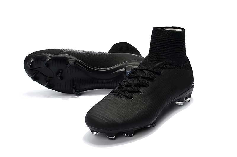 matte black soccer cleats