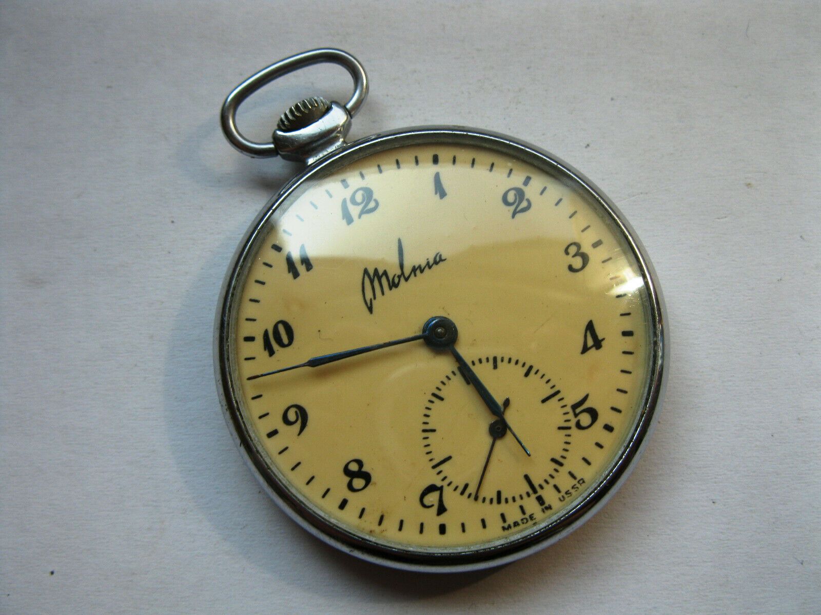Inmuebles aspecto Definitivo Reloj De Bolsillo Vintage MOLNIJA CHCHZ, SOVIET / URSS, RUSIA 1965 De 15,36  € | DHgate