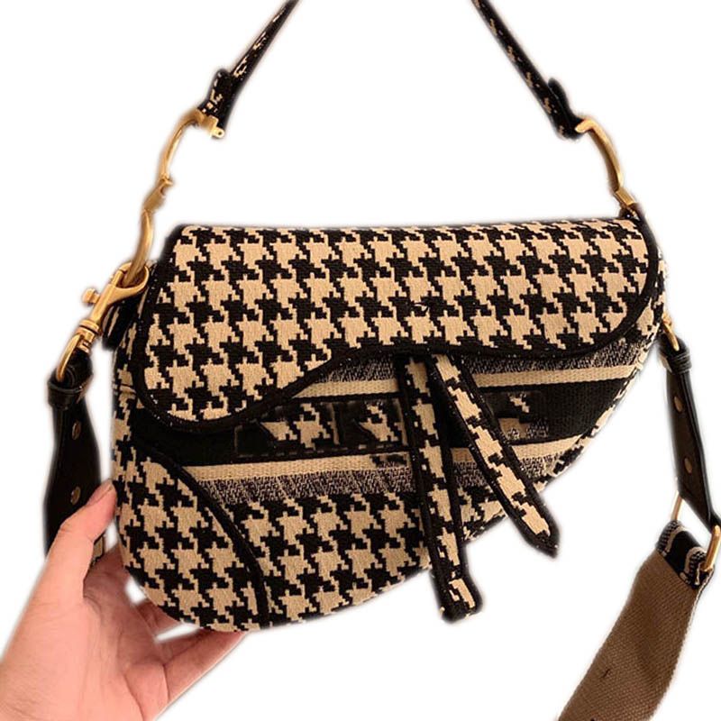 large saddle bag purse