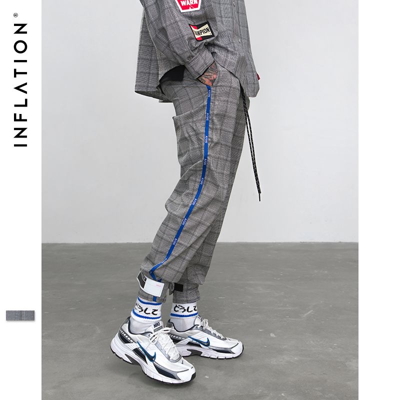 check sweatpants