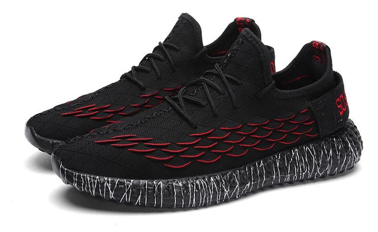 mens black trainers size 6.5