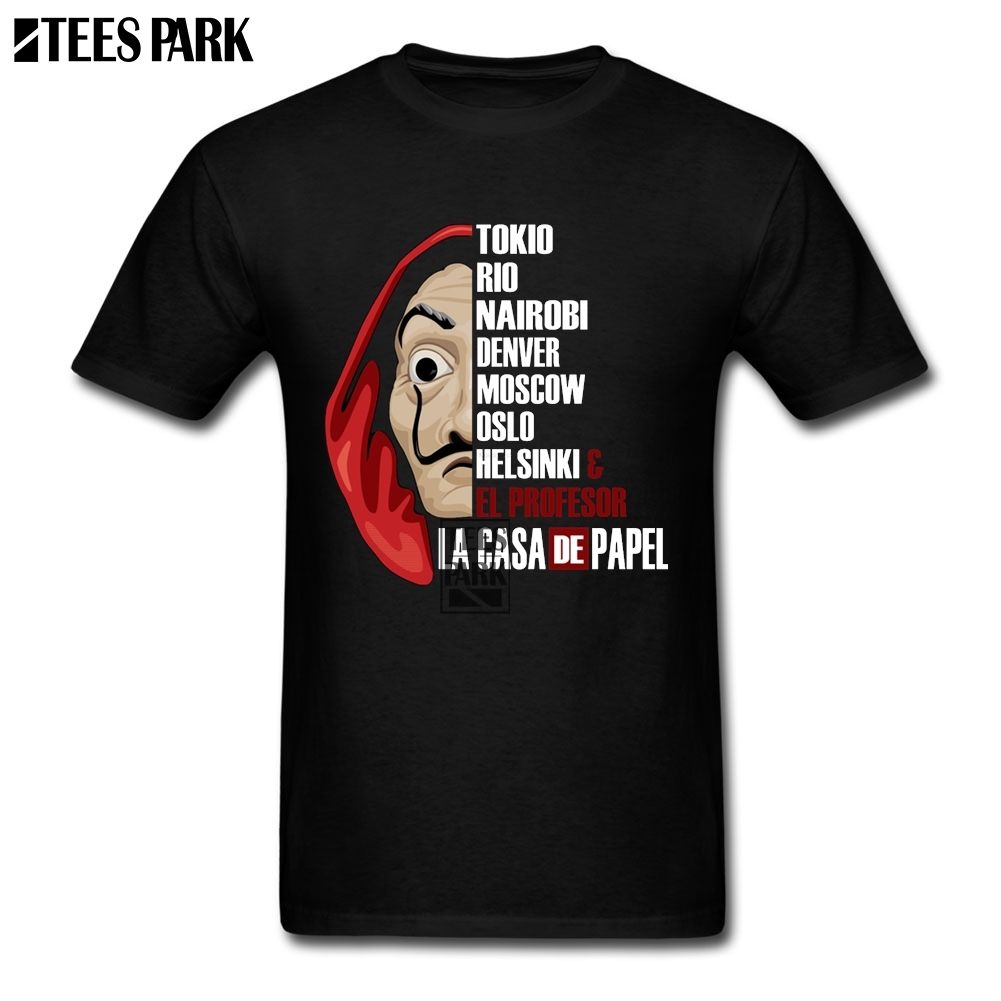 camisa de la casa de papel