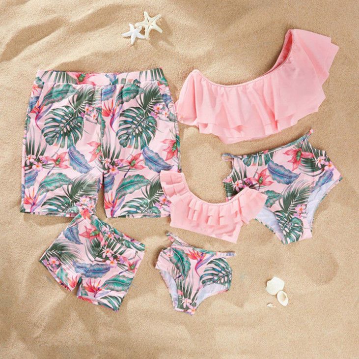 matching girl and boy swimsuits