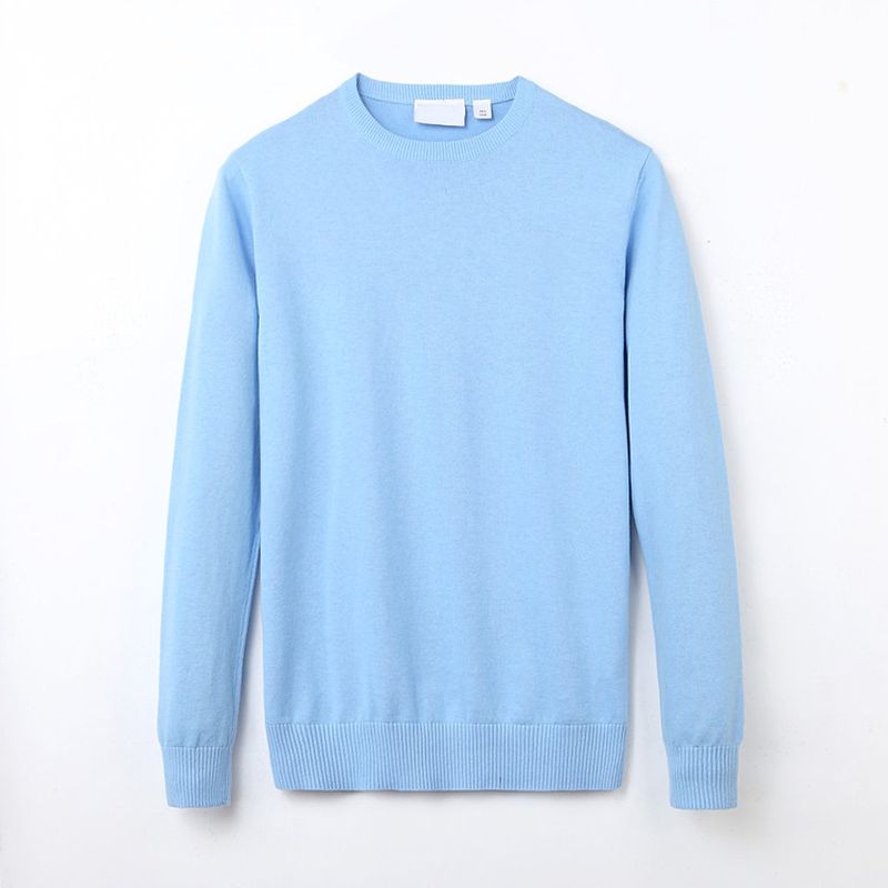 Comprar el sueter azul intenso para hombre Trussardi. Precio muy bajo.  Outlet