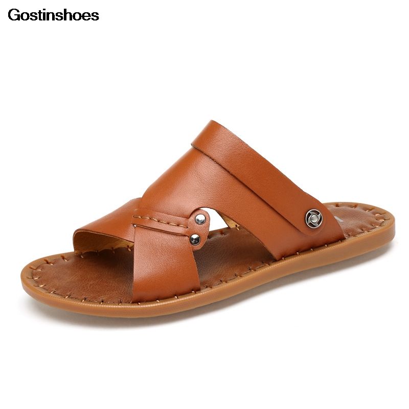 genuine leather chappals