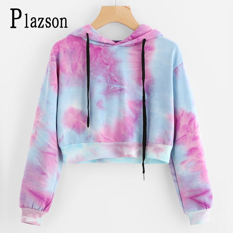 Compra Sudaderas Con Capucha Para Mujer Sudaderas 2021 Mujer De Otoño Top Sudadera  Sudadera Con Capucha Kawaii Moda Black Print Pullover Short With Hood  Streetwear Barato | Entrega Rápida Y Calidad | Es.Dhgate