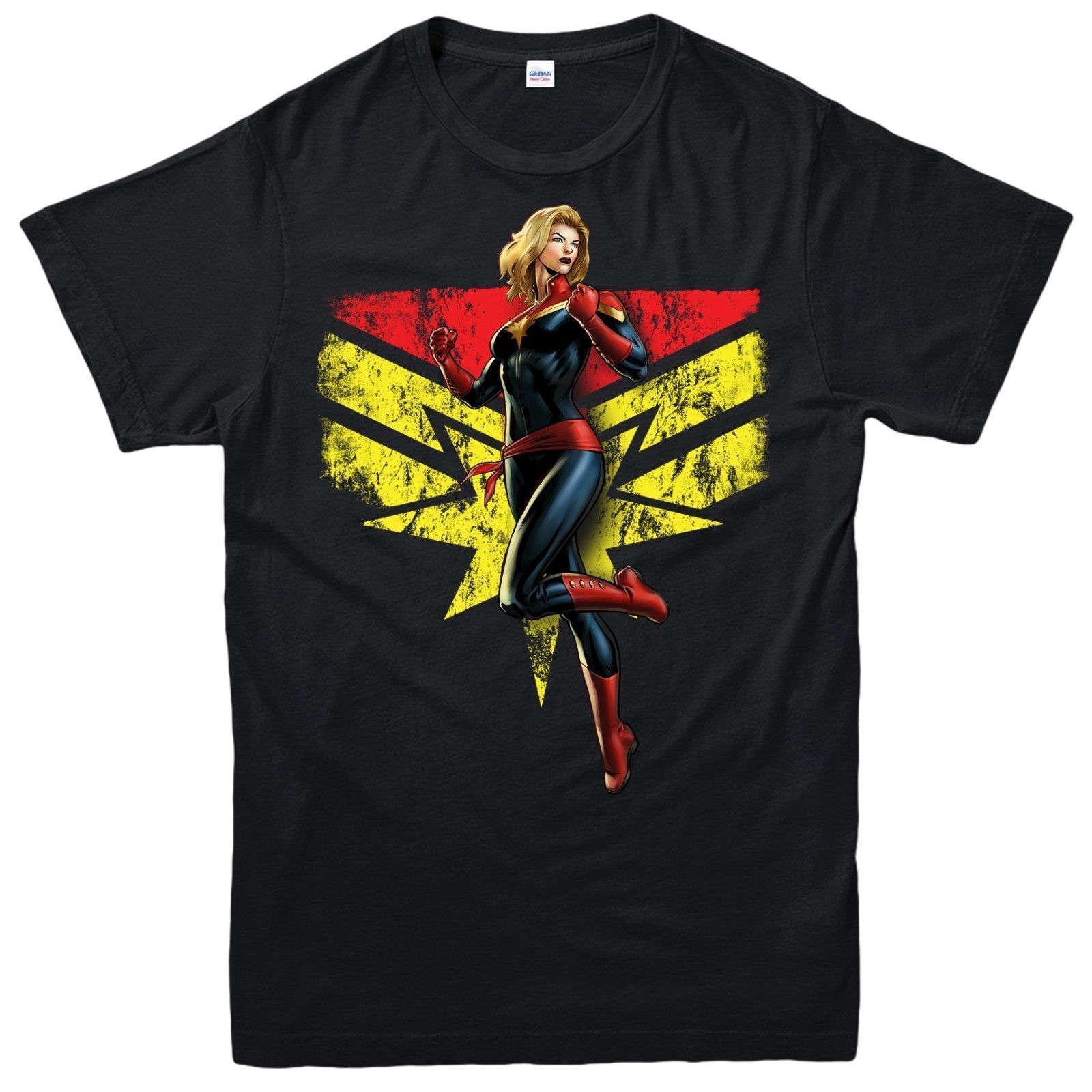 captain marvel t shirt men