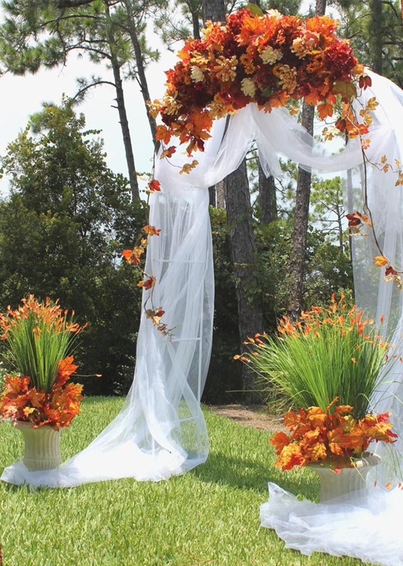 2019 White Metal Wedding Arch Pergola Garden Backdrop Stand Flower