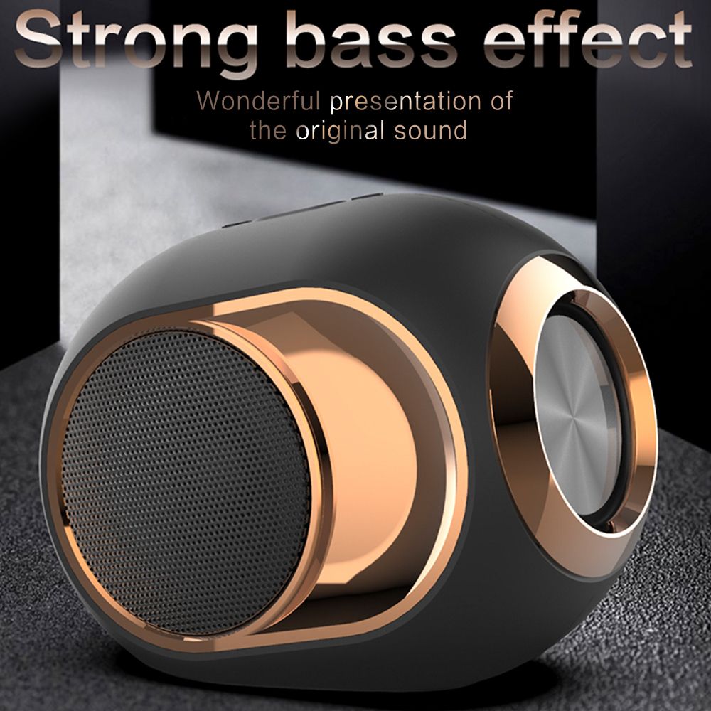 2020 X6 Portable Bluetooth Speaker Wireless TWS Outdoor TF Card USB MP3