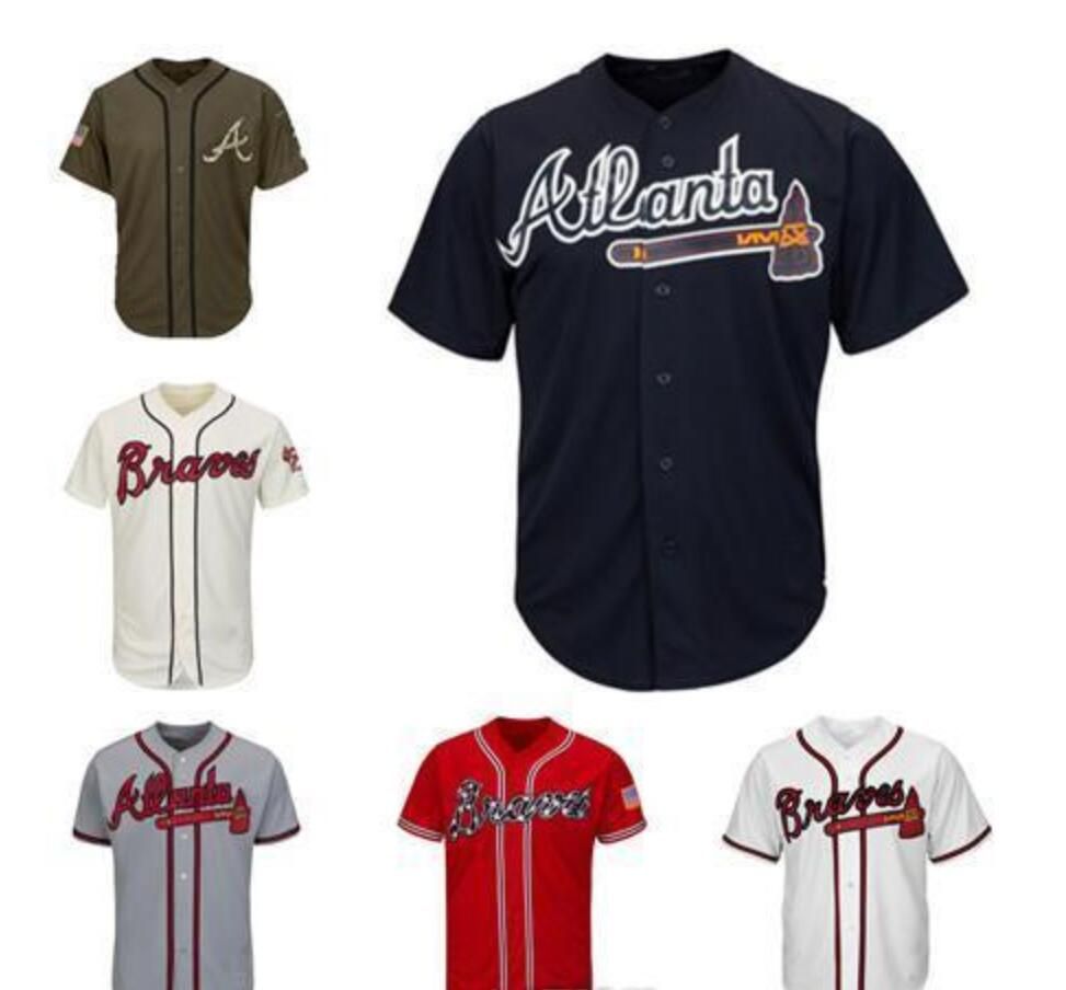 navy braves jersey