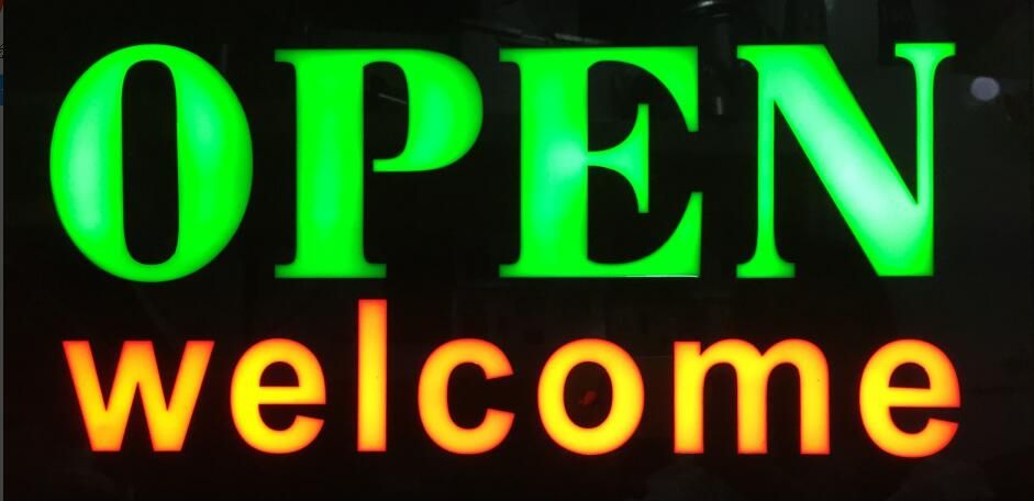 OPEN WELCOME LED Sign LED Business OPEN SIGN Animated Motion DISPLAY +On/Off Switch Bright OPEN WELCOME LED Sign LED Business OPEN SIGN Animated Motion DISPLAY +On/Off Switch Bright
