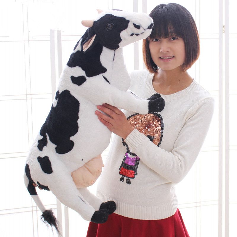 big stuffed cow