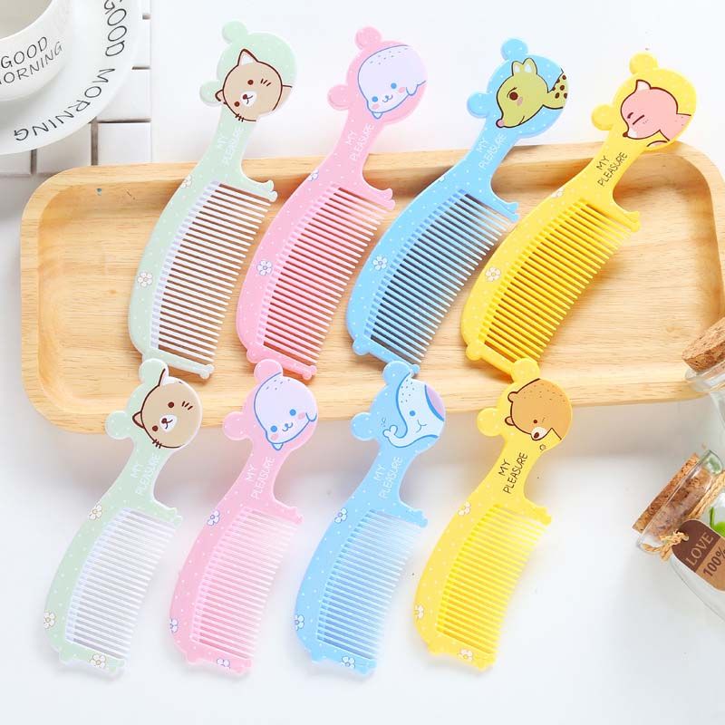 Safe Baby Hairbrush Newborn Hair Brush Kids Travel Comb