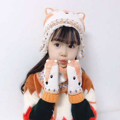 childrens fox hat