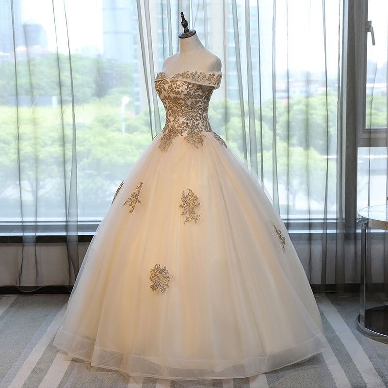 Vestidos De Organza Champagne Vestidos Quinceanera Doce 16 Vestidos Por 15 Anos Vestido De Baile Quinceanera Vestidos De Baile Vestidos Vestido 15 Anos Vestido Para Debutantes De Missudress, $828,93 | Pt.Dhgate.Com