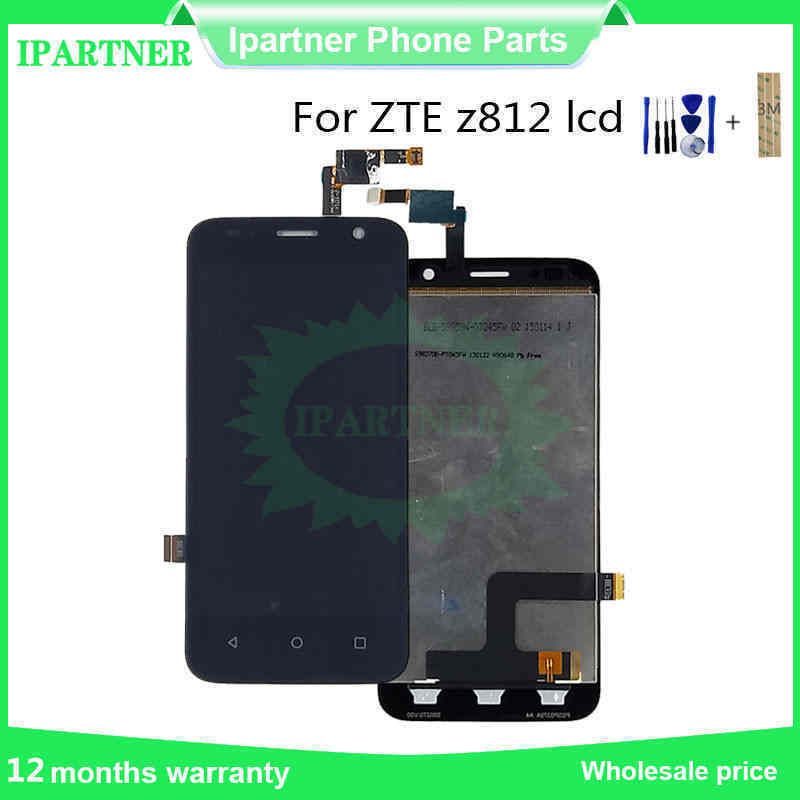  pulgadas para ZTE Z812 Pantalla LCD con pantalla táctil digitalizador  aseembly Para la pieza de