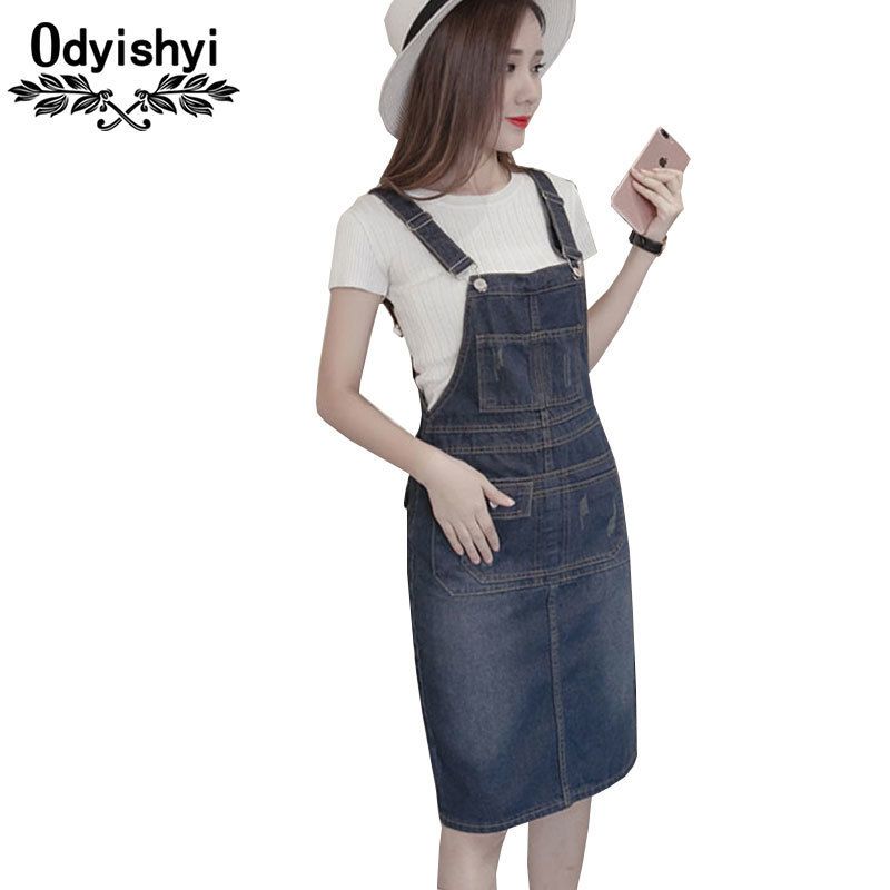 jeans sarafan dress