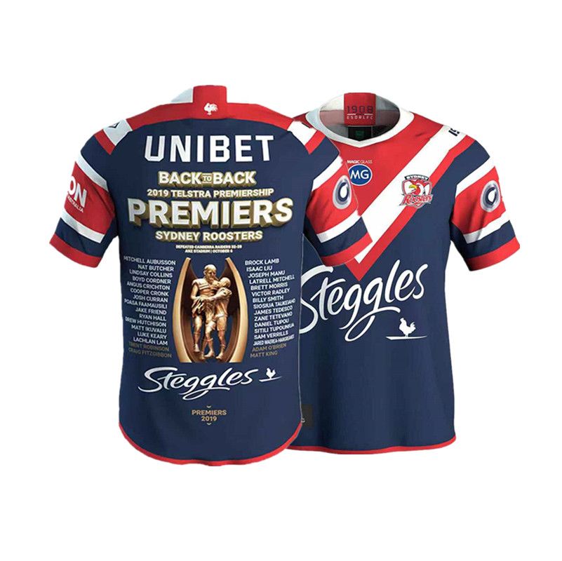 Roosters premiers jersey Clearance