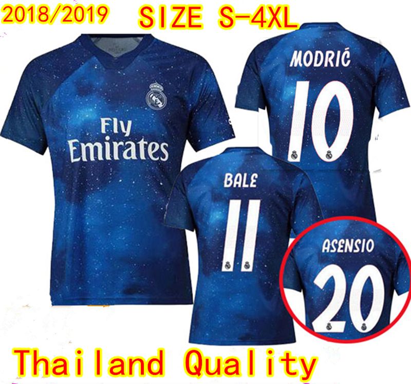 2020 EA SPORTS Real Madrid Soccer Jerseys 2018 2019 Bale ...
