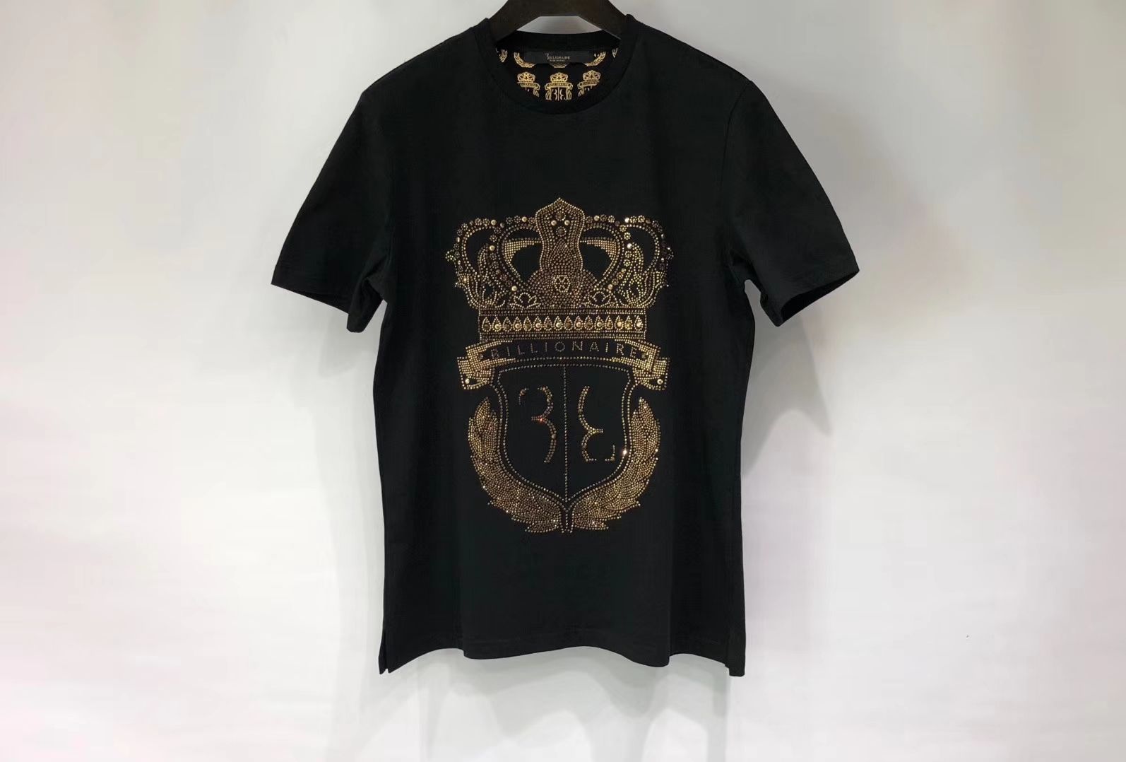 2019 Summer New Fashion Mens High Quality Crown Decoration T