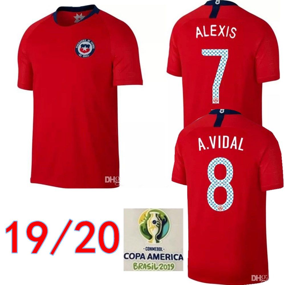 vidal chile jersey