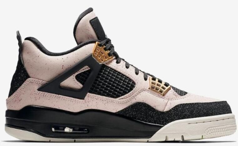 black and gold retro 4s