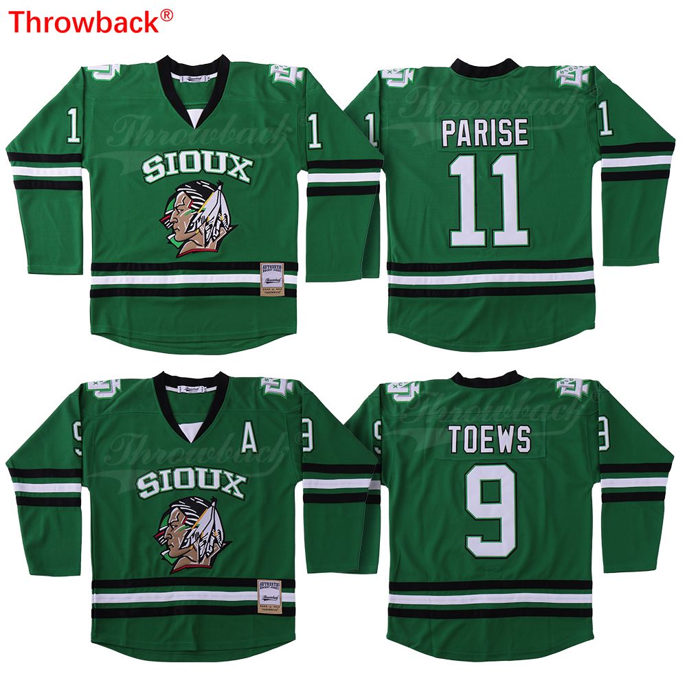 jonathan toews fighting sioux jersey