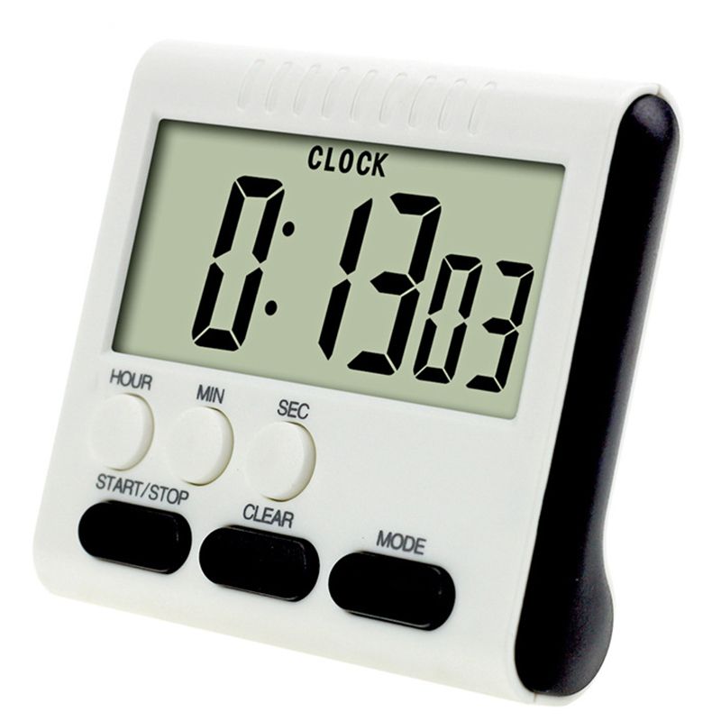 Large Digital LCD Kitchen Cooking Timer Count-Down Up Clock Alarm Magnetic Tools 