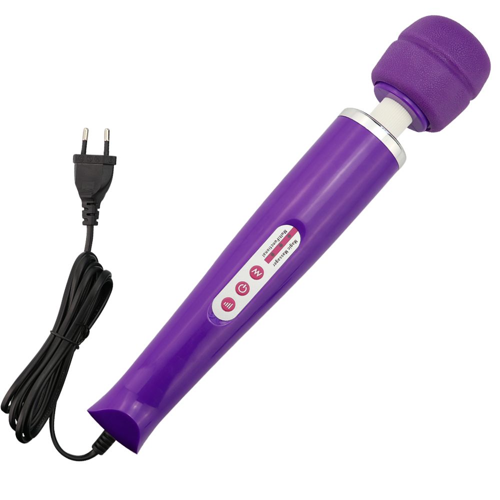 Purple European plug