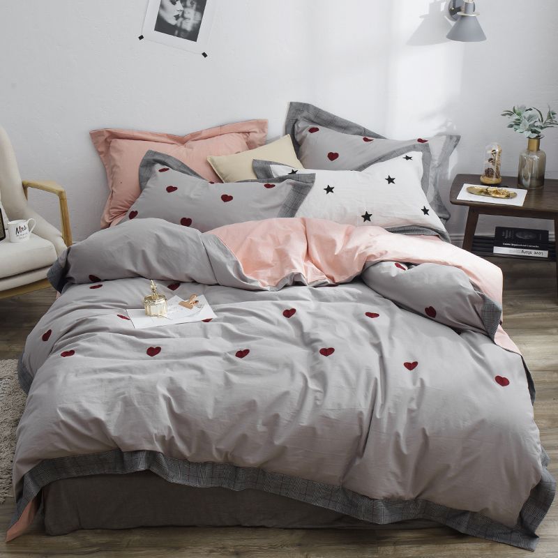 Compre Juego De Cama De 100 Algodon Con Estrellas Juego De Cama