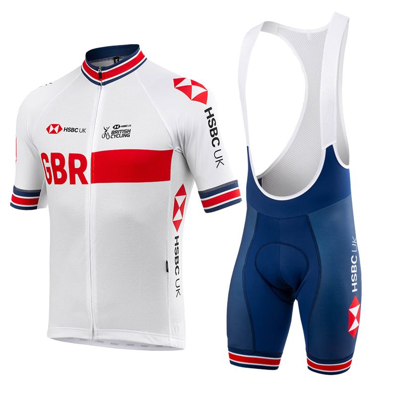 Men/'s 2020 New Cycling Jersey Bib Shorts Kits Breathable Riding Shirt Shorts Set