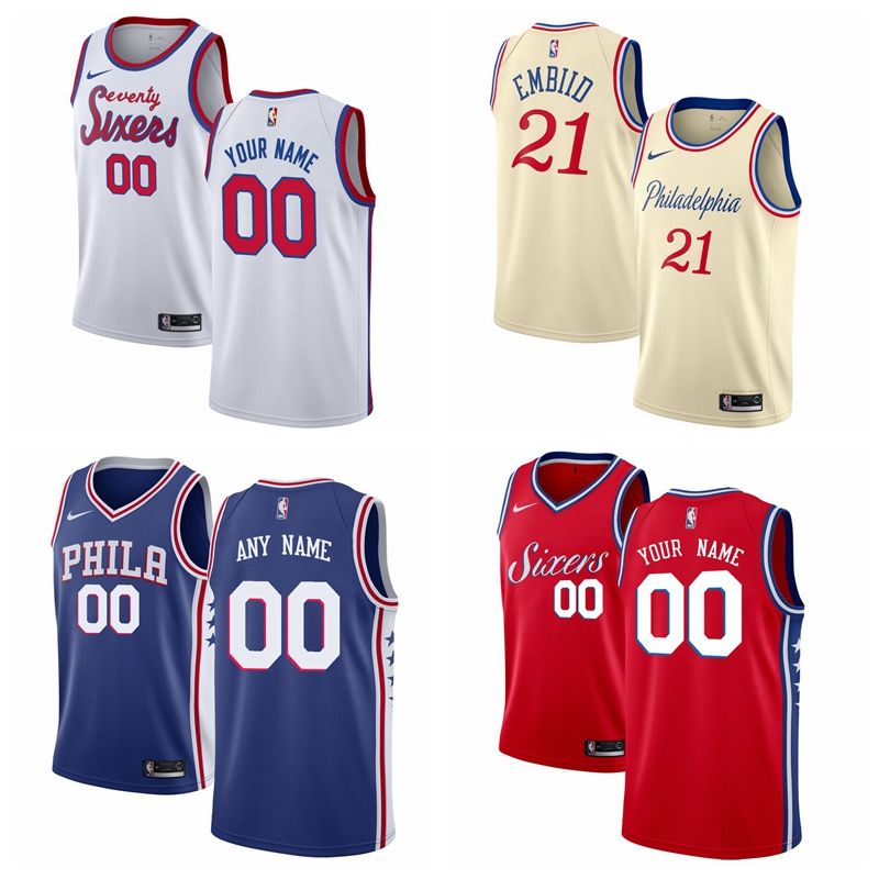custom sixers jersey