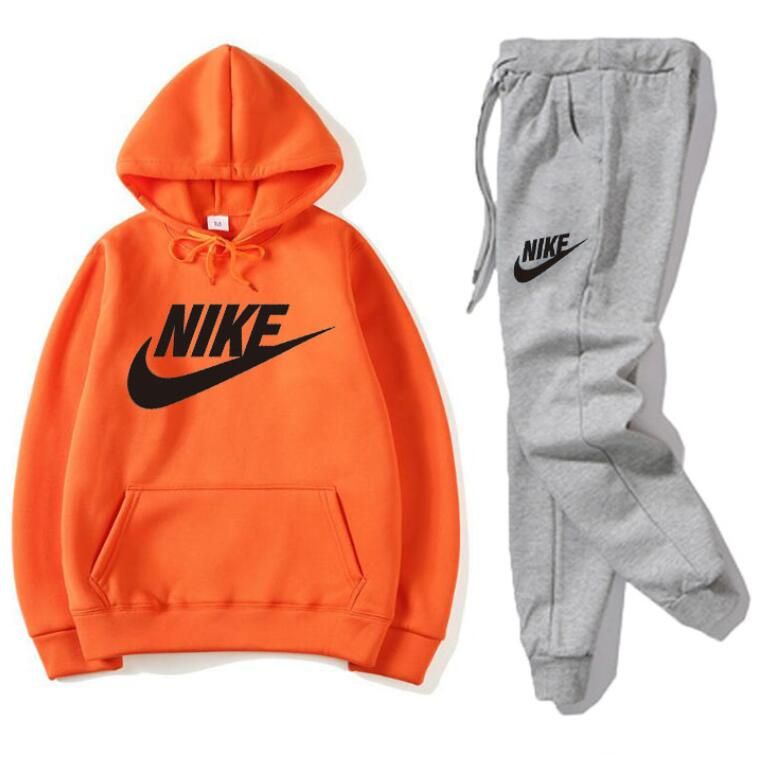 Orange nike sweatsuit mens Clearance